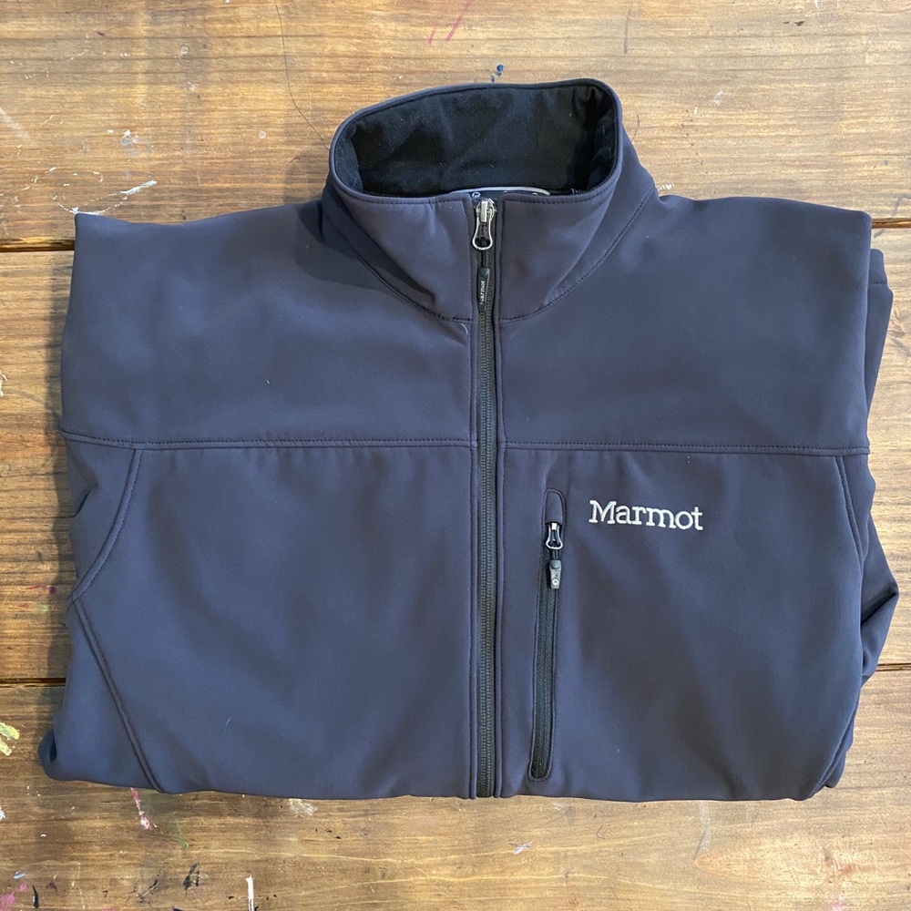 Marmot zipper winter coat ski jacket
